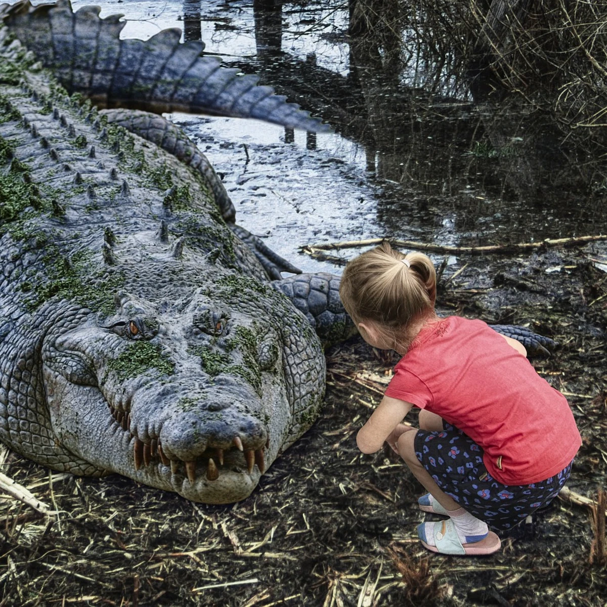 Actualizar 55+ imagen que significa soñar con un cocodrilo gigante