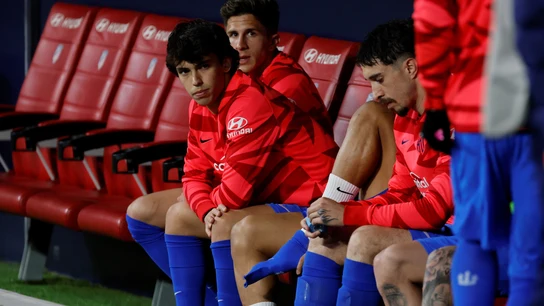 Joao Félix, en el banquillo Joao Félix, en el banquillo
