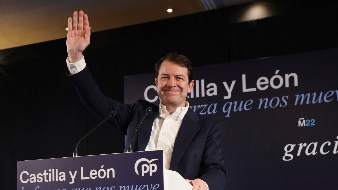 Alfonso Fern&aacute;ndez Ma&ntilde;ueco, l&iacute;der del PP en Castilla y Le&oacute;n