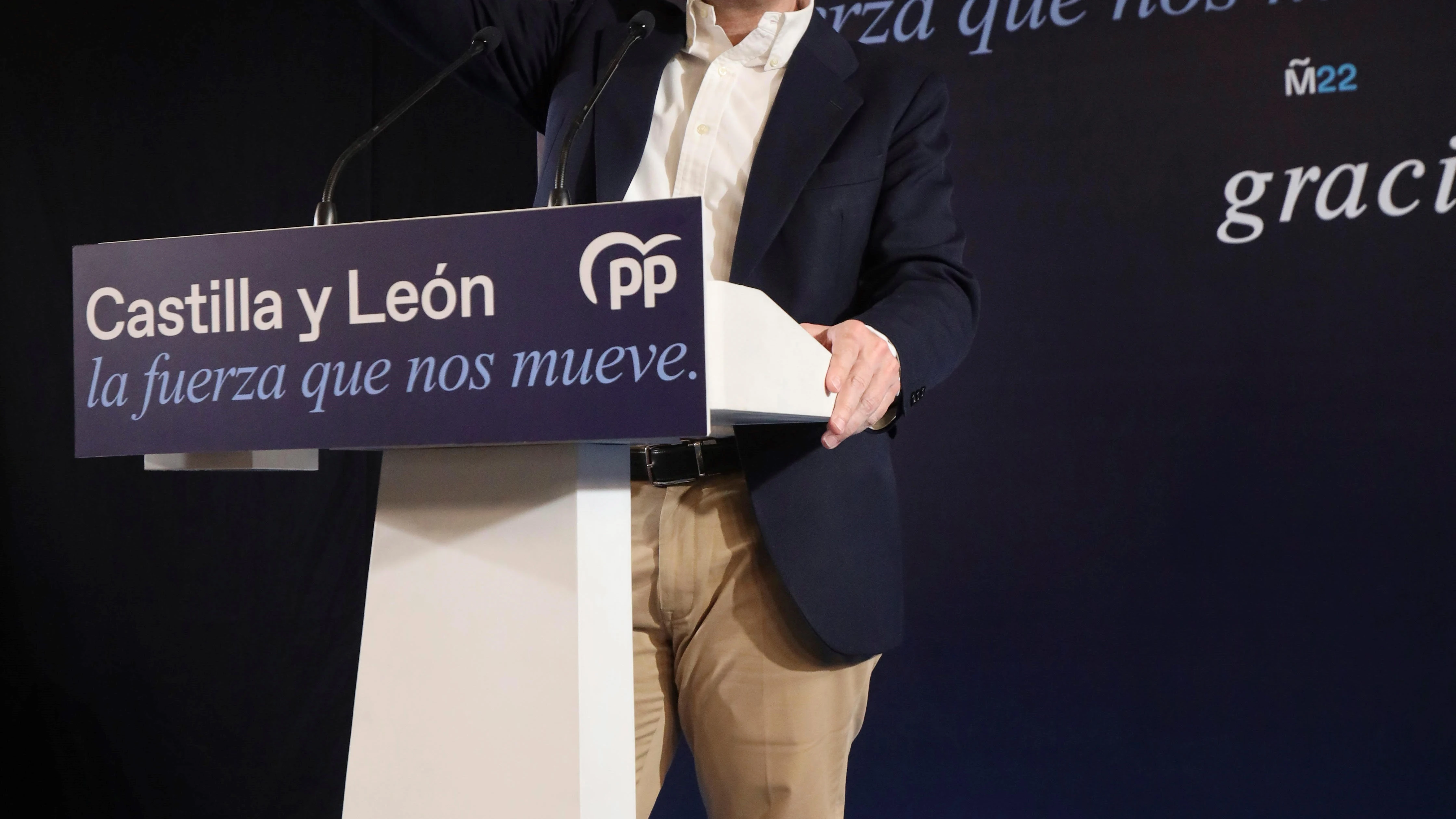 Alfonso Fernández Mañueco, líder del PP en Castilla y León