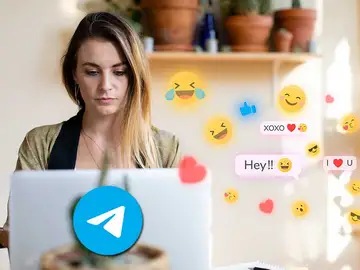Telegram Web cómo reaccionar a un mensaje Telegram Web cómo reaccionar a un mensaje