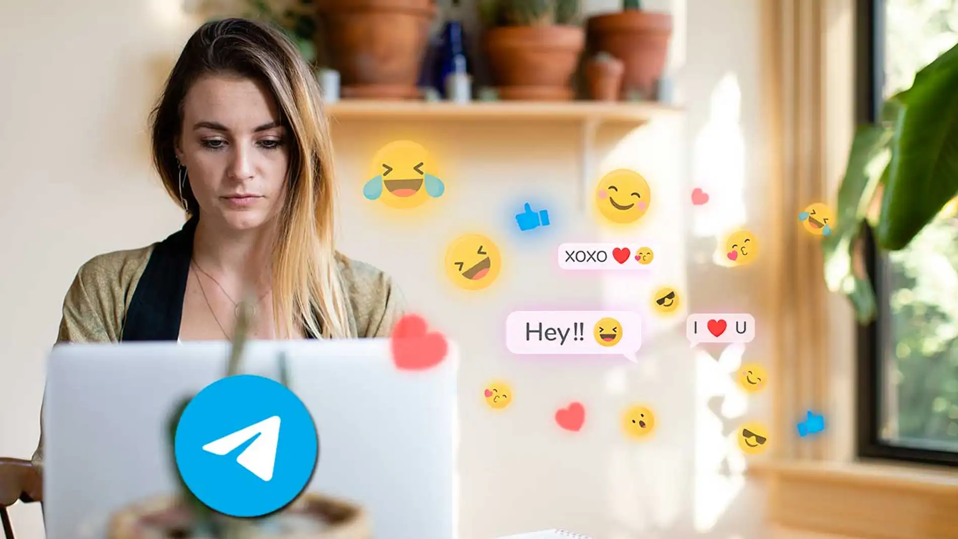 Telegram Web cómo reaccionar a un mensaje