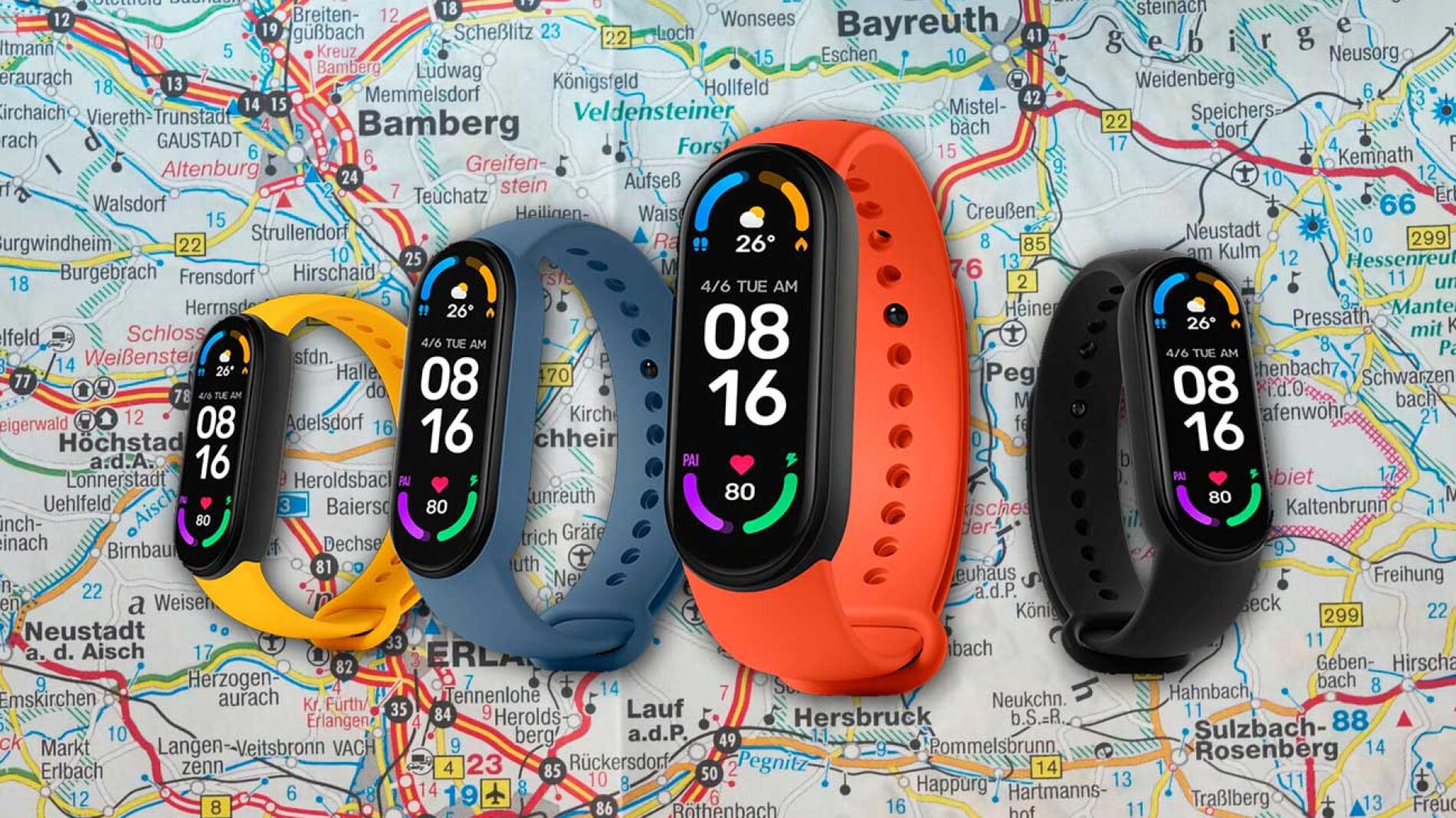 Mi band store gps tracking