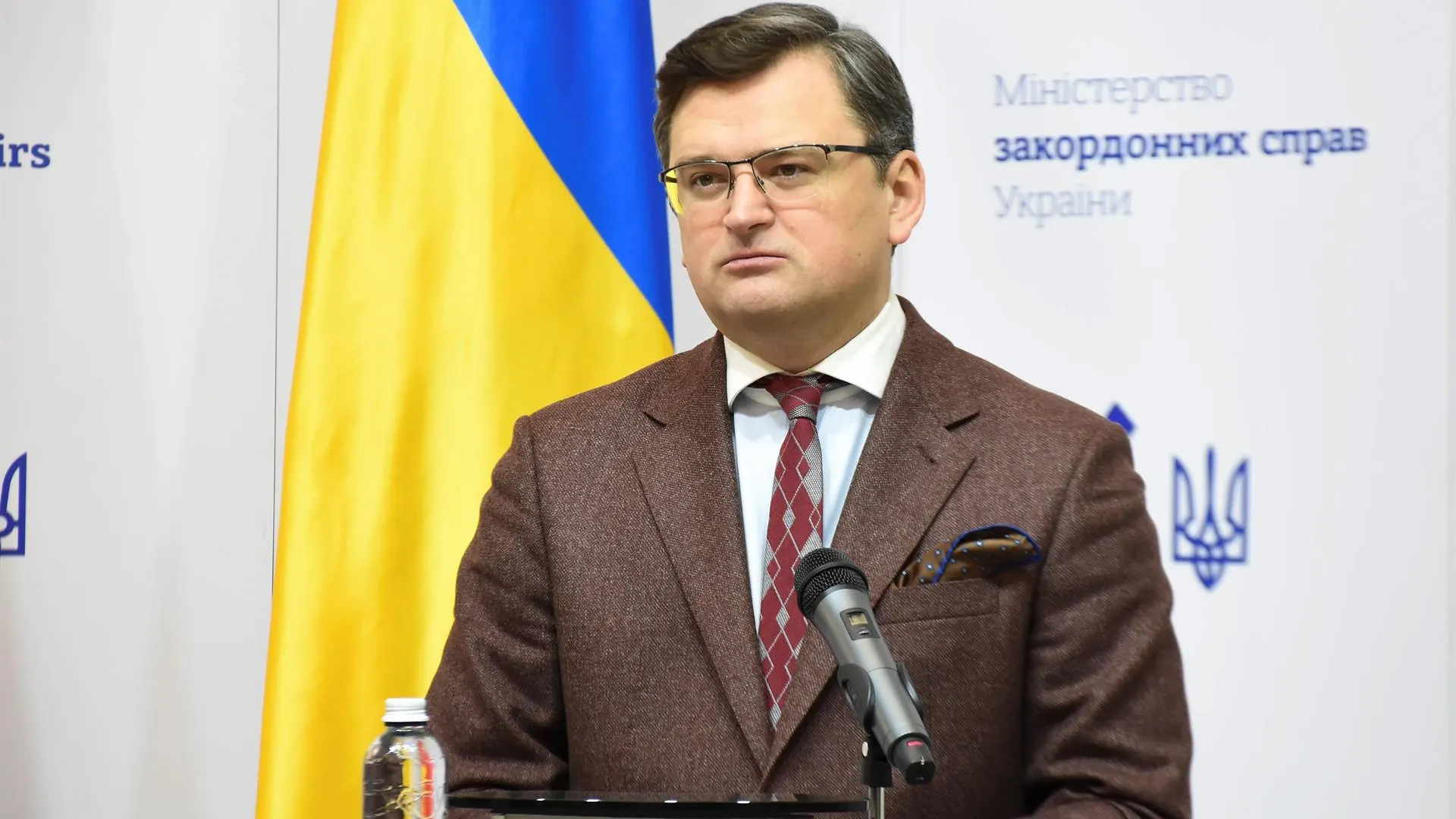 El ministro ucraniano de Exteriores, Dmitro Kuleba, en una imagen de archivo.