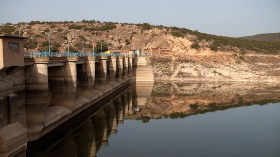 El embalse de El Vicario, en Ciudad Real El embalse de El Vicario, en Ciudad Real