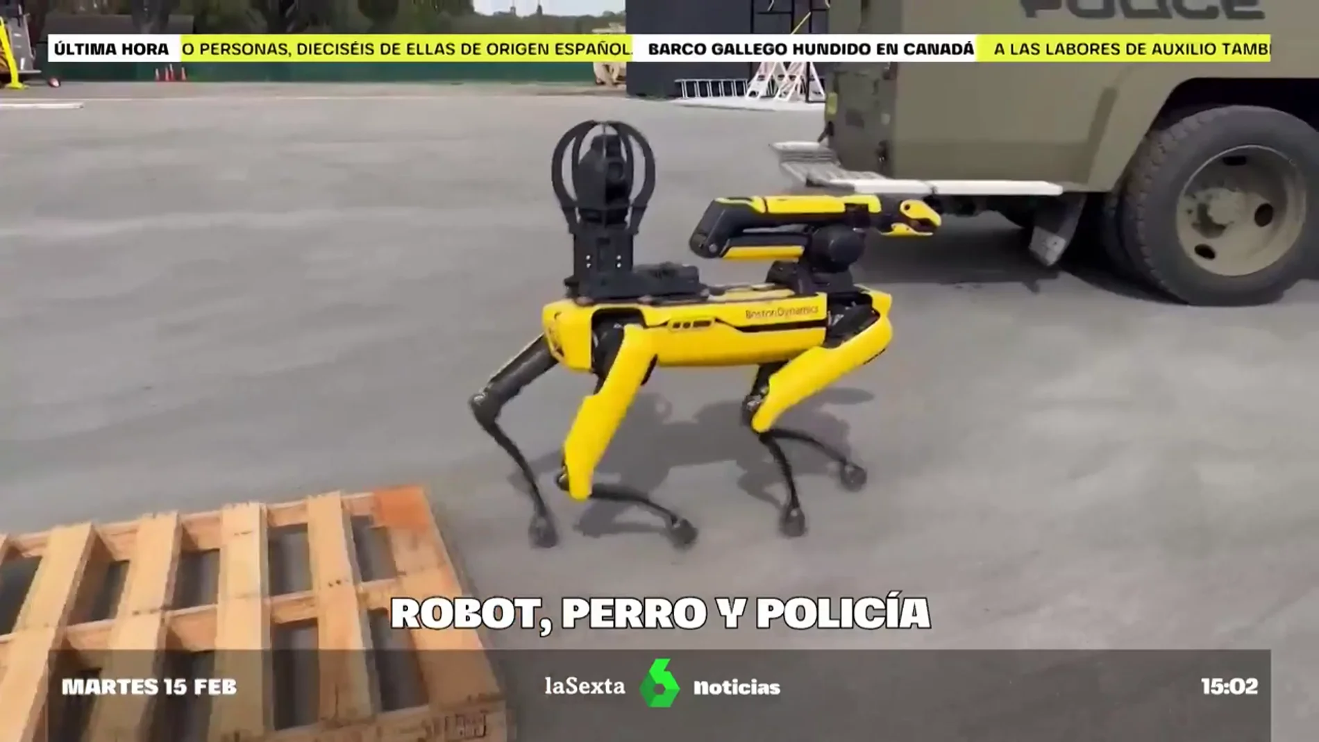 El polémico uso de perros robot por parte de la policía de