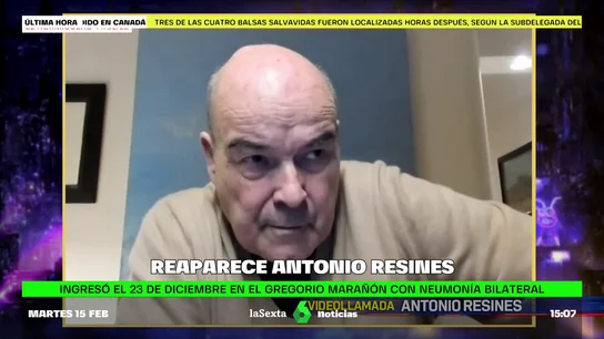 El alegato de Antonio Resines en apoyo de la Sanidad Pública tras superar el COVID: "Se dejan la vida" Gracias a lo público