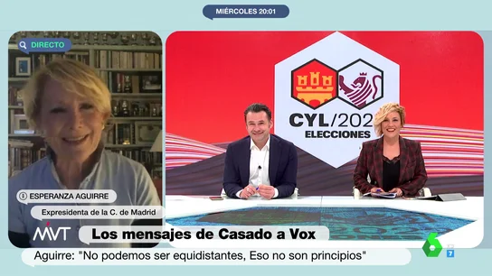 Esperanza Aguirre reitera que hay "chiquilicuatres" en el PP: "Son jóvenes arrogantes y carentes de sensatez" Esperanza Aguirre reitera que hay "chiquilicuatres" en el PP: "Son jóvenes arrogantes y carentes de sensatez"
