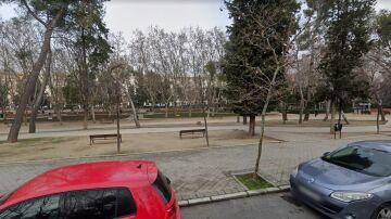 Una zona del parque Calero, en el distrito madrileño de Ciudad Lineal
