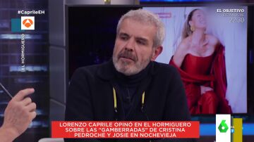 Lorenzo Caprile, sobre las "gamberradas" Cristina Pedroche en Campanadas: "A veces le digo a Josie que se han quedado cortos"