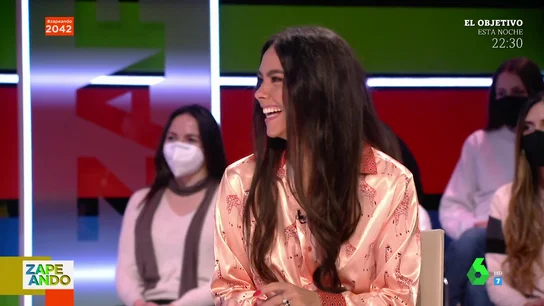 La respuesta de Cristina Pedroche sobre España que sorprende a Dani Mateo: "Cómo eres, mira que no es difícil la pregunta" La respuesta de Cristina Pedroche sobre España que sorprende a Dani Mateo: "Cómo eres, mira que no es difícil la pregunta"