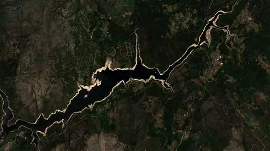 El antes y el después de la sequía en Galicia El antes y el después de la sequía en Galicia