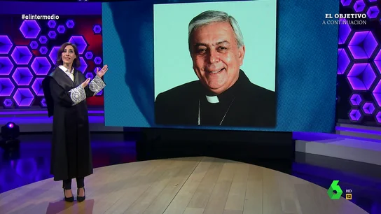 La ironía de Cristina Gallego sobre el obispo de Tenerife: "No le haría daño ni a una mosca, siempre y cuando no fuera una mosca homosexual" La ironía de Cristina Gallego sobre el obispo de Tenerife: "No le haría daño ni a una mosca, siempre y cuando no fuera una mosca homosexual"