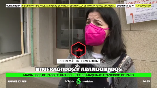 Los familiares de los desaparecidos en el hundimiento del Villa de Pitanxo piden que siga la búsqueda y aquejan la falta de información Los familiares de los desaparecidos en el hundimiento del Villa de Pitanxo piden que siga la búsqueda y aquejan la falta de información