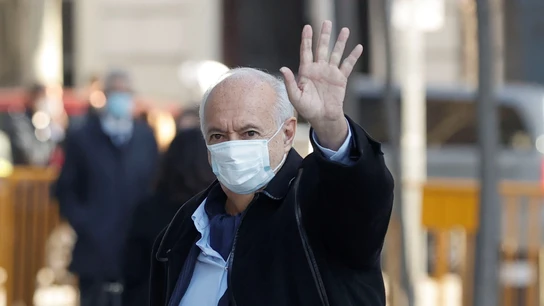 El productor José Luis Moreno a su llegada este jueves a la Audiencia Nacional El productor José Luis Moreno a su llegada este jueves a la Audiencia Nacional