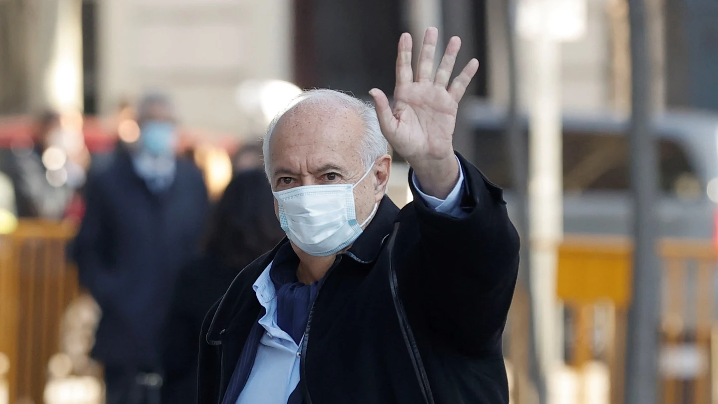 El productor José Luis Moreno a su llegada este jueves a la Audiencia Nacional El productor José Luis Moreno a su llegada este jueves a la Audiencia Nacional