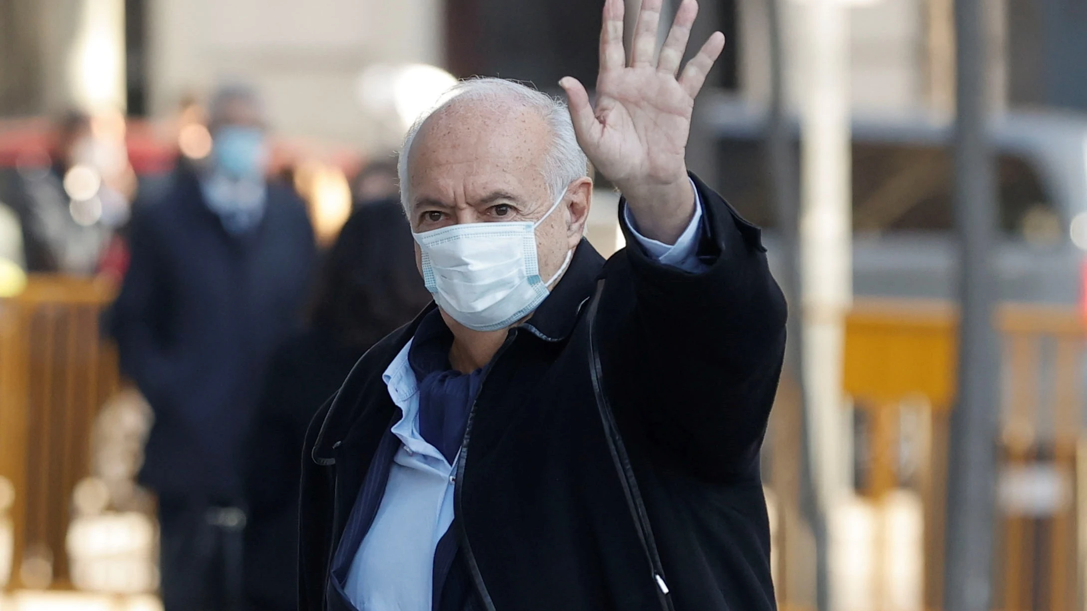 El productor José Luis Moreno a su llegada este jueves a la Audiencia Nacional