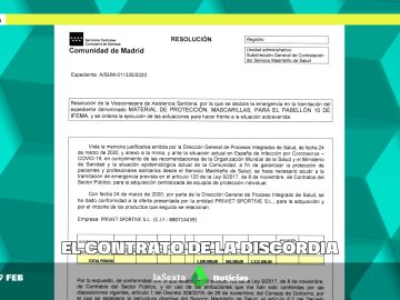 Contrato adjudicado al hermano de Ayuso