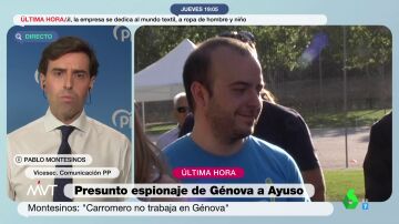 Pablo Montesinos reitera que el PP no ha espiado a Díaz Ayuso y se desvincula de Carromero: "Génova está en el lado bueno"