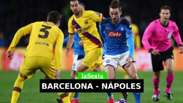 FC Barcelona Nápoles: Resultado y goles de los octavos de final de la Liga de Campeones