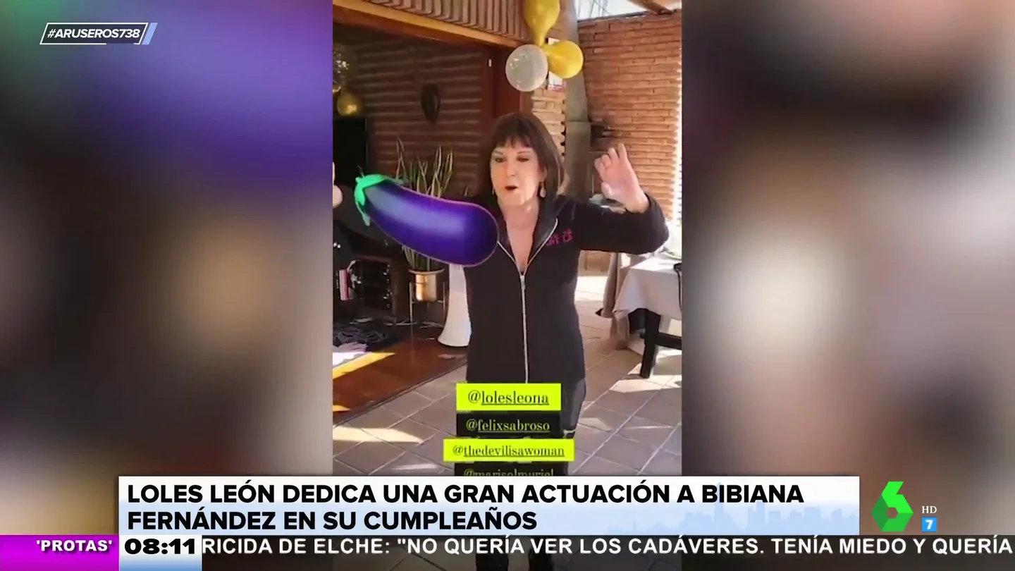 Loles Leon actuación Loles Leon actuación