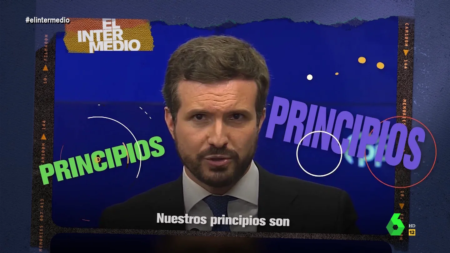 El temazo con el que Pablo Casado explica los principios del PP en plena guerra interna: "Son nuestras condiciones" El temazo con el que Pablo Casado explica los principios del PP en plena guerra interna: "Son nuestras condiciones"