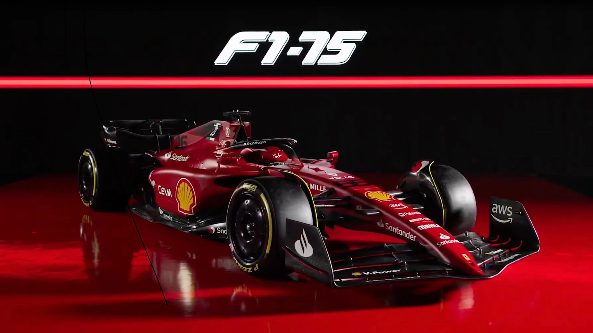 Así es el Ferrari F1-75 de Carlos Sainz y Charles Leclerc para el Mundial de Fórmula 1 2022