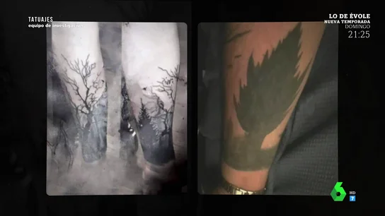 Imagen del resultado de un tatuaje Imagen del resultado de un tatuaje
