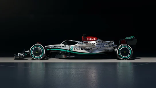El Mercedes W13 El Mercedes W13