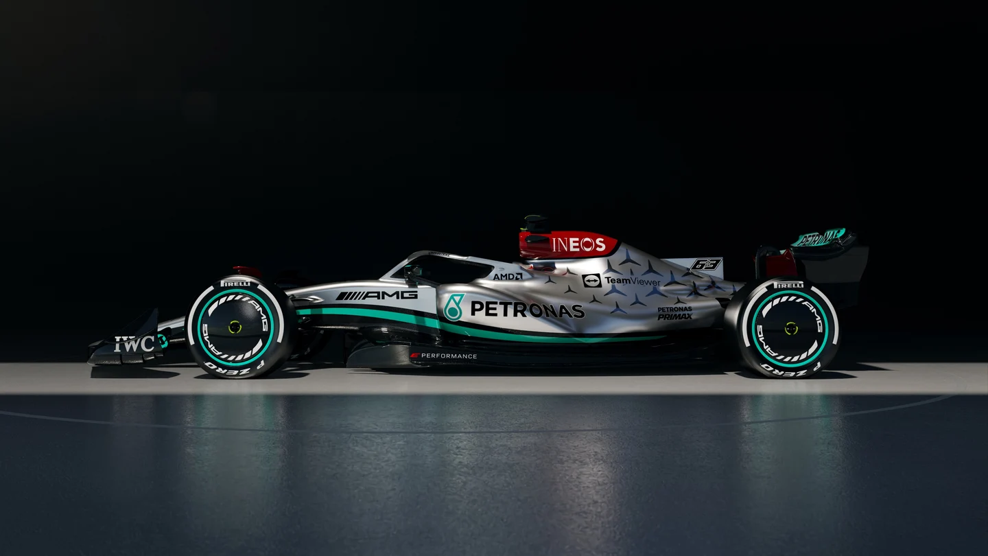 El Mercedes W13 El Mercedes W13