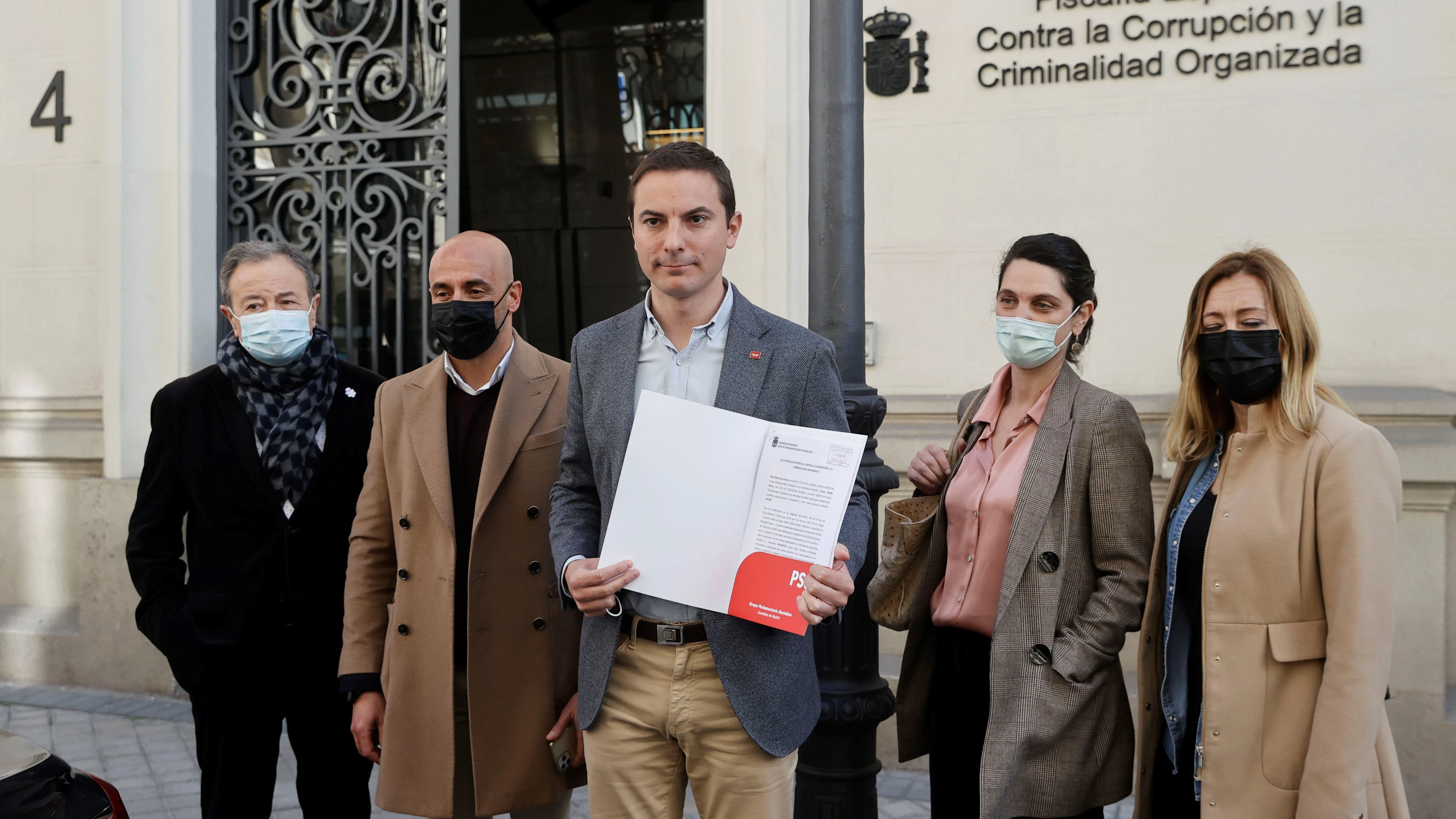 El portavoz del PSOE en la Asamblea de Madrid, Juan Lobato