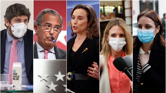 Los apoyos a Casado y Ayuso en su guerra interna Los apoyos a Casado y Ayuso en su guerra interna