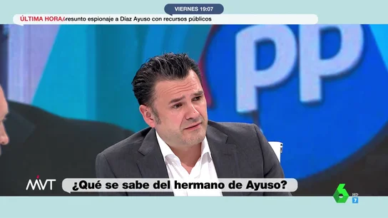 El irónico comentario de Iñaki López sobre el hermano de Ayuso El irónico comentario de Iñaki López sobre el hermano de Ayuso