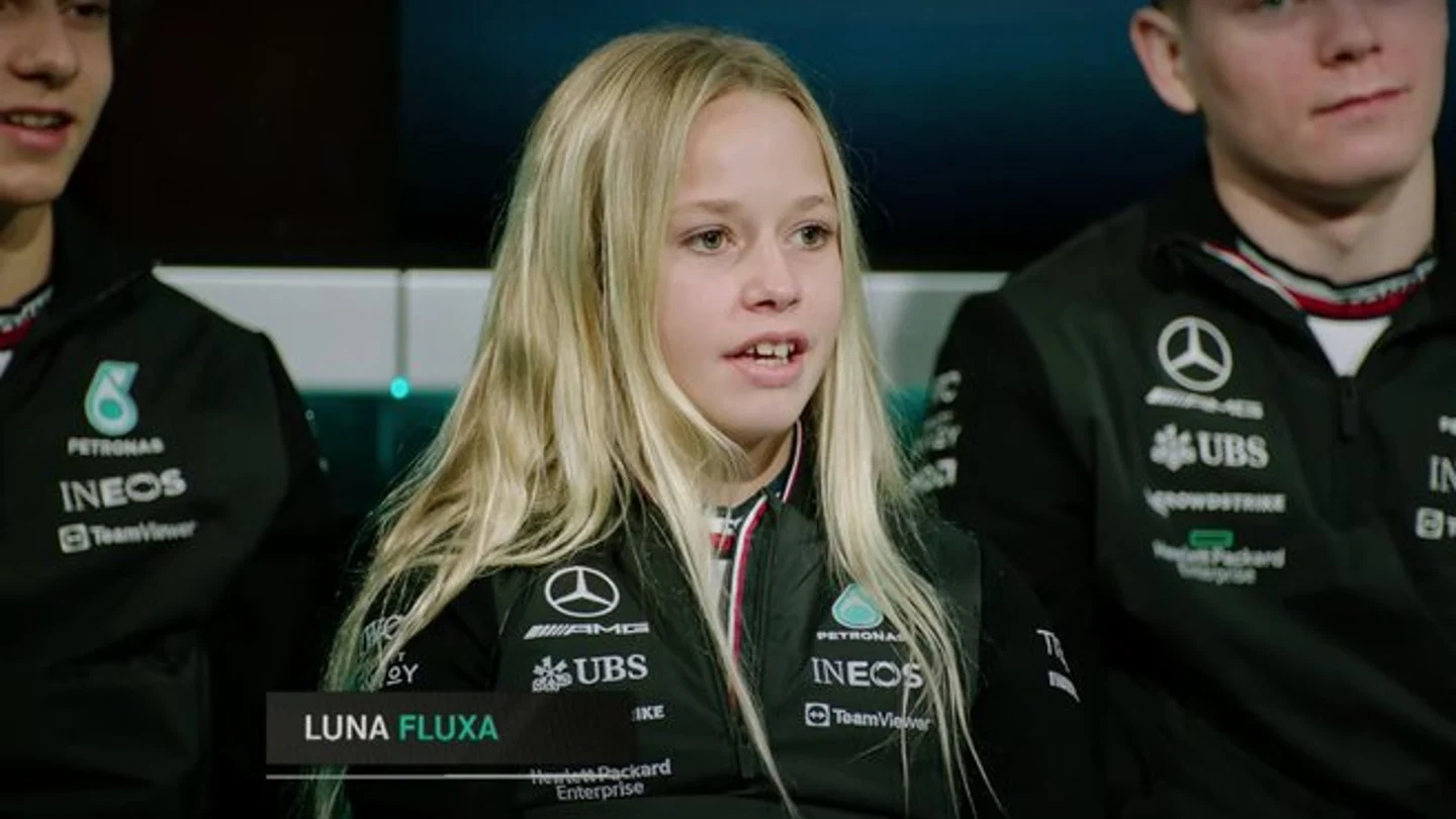 Luna Fluxá, piloto de Mercedes Luna Fluxá, piloto de Mercedes