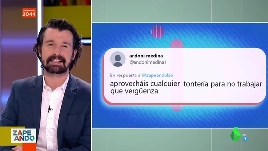 'Conmoción' en las redes sociales: así se vivió la cancelación de Zapeando por la actualidad política 'Conmoción' en las redes sociales: así se vivió la cancelación de Zapeando por la actualidad política