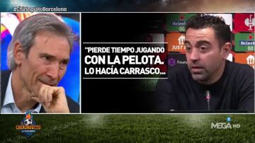 Xavi Hernández pone de ejemplo a 'Lobo' Carrasco para las pérdidas de tiempo 'legales'