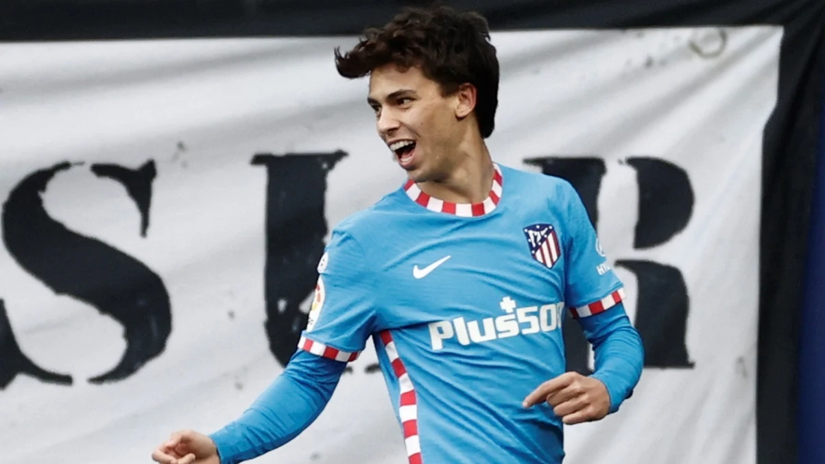 Joao Félix celebra un gol