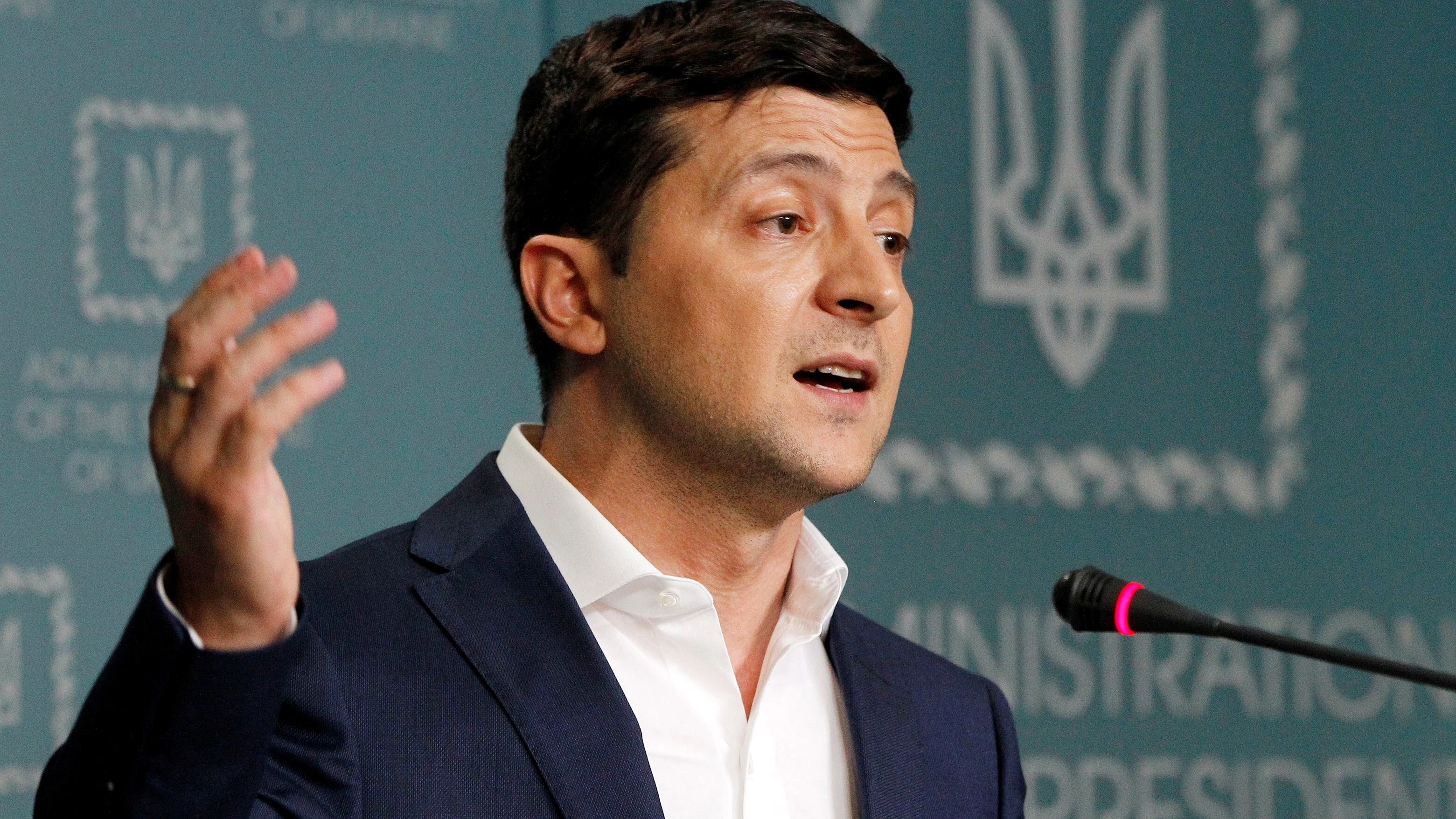 El presidente de Ucrania, Volodímir Zelensky, en una imagen de archivo