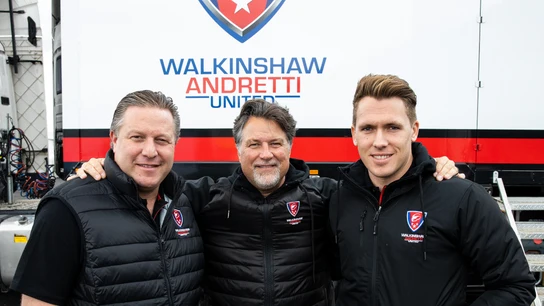 Michael Andretti, con Zak Brown Michael Andretti, con Zak Brown