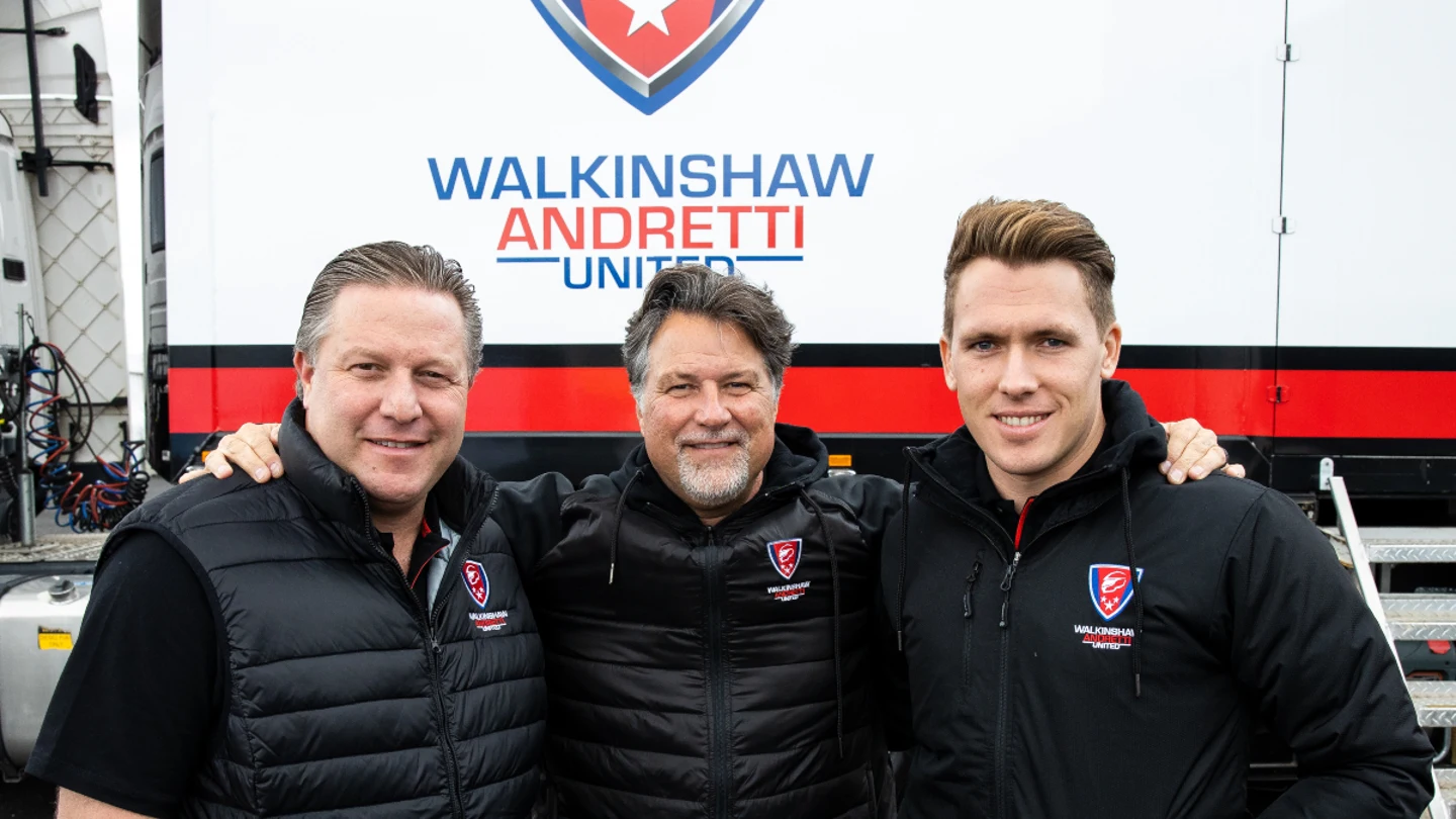Michael Andretti, con Zak Brown Michael Andretti, con Zak Brown