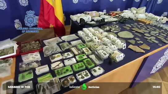 Detenido un arqueólogo de Cáceres que escondía en su casa 12 mil piezas de gran valor histórico Detenido un arqueólogo de Cáceres que escondía en su casa 12 mil piezas de gran valor histórico