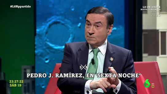 Pedro J. Ramírez en laSexta Noche Pedro J. Ramírez en laSexta Noche