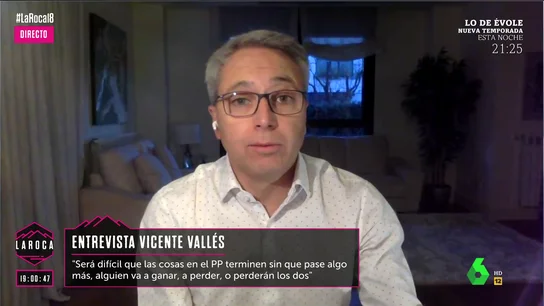 Vicente Vallés en La Roca Vicente Vallés en La Roca