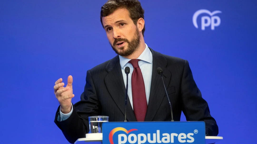 El líder del PP, Pablo Casado, en una imagen de archivo