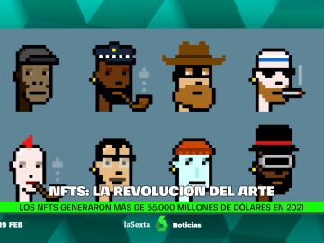 Los NFT generaron más de 55.000 millones de dólares en 2021, el 11% más que el arte tradicional 