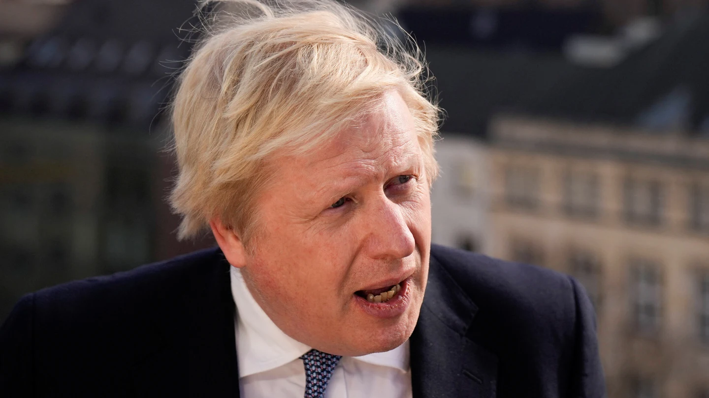 Boris Johnson, en Múnich Boris Johnson, en Múnich