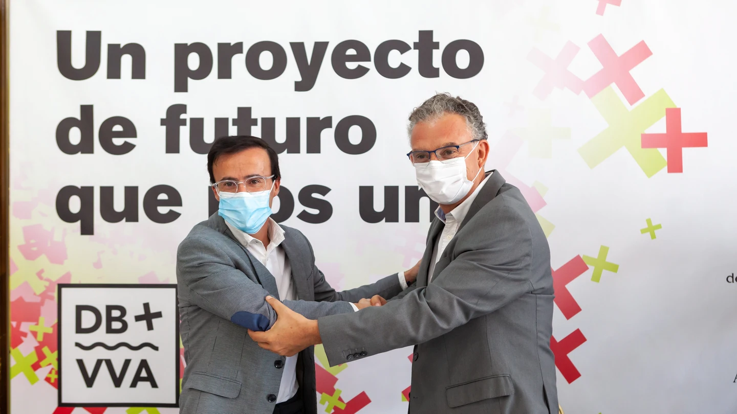 Los alcaldes de las localidades extremeñas de Don Benito y Villanueva de la Serena, José Luis Quintana y Miguel Ángel Gallardo Los alcaldes de las localidades extremeñas de Don Benito y Villanueva de la Serena, José Luis Quintana y Miguel Ángel Gallardo