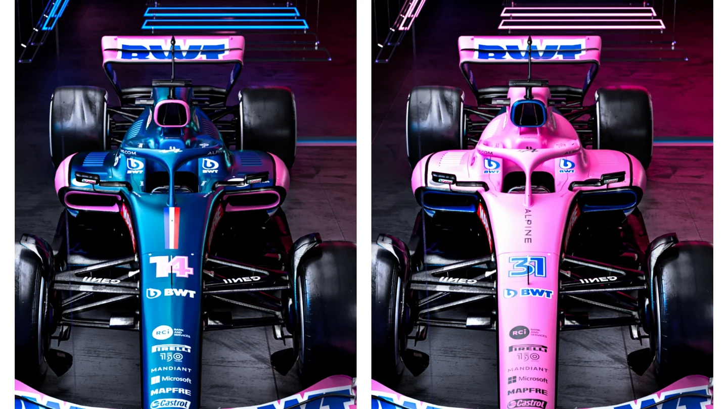 Los Alpine de Alonso y Ocon Los Alpine de Alonso y Ocon
