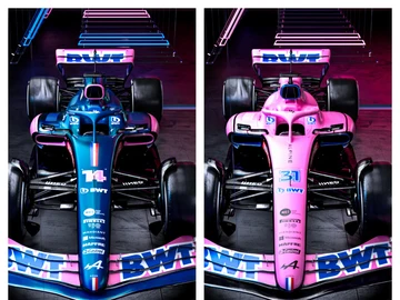 Los Alpine de Alonso y Ocon Los Alpine de Alonso y Ocon