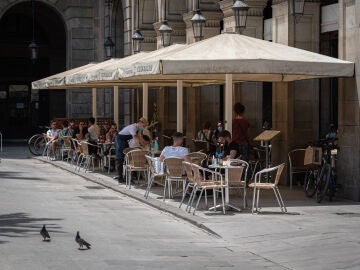 Imagen archivo de un restaurante de Barcelona